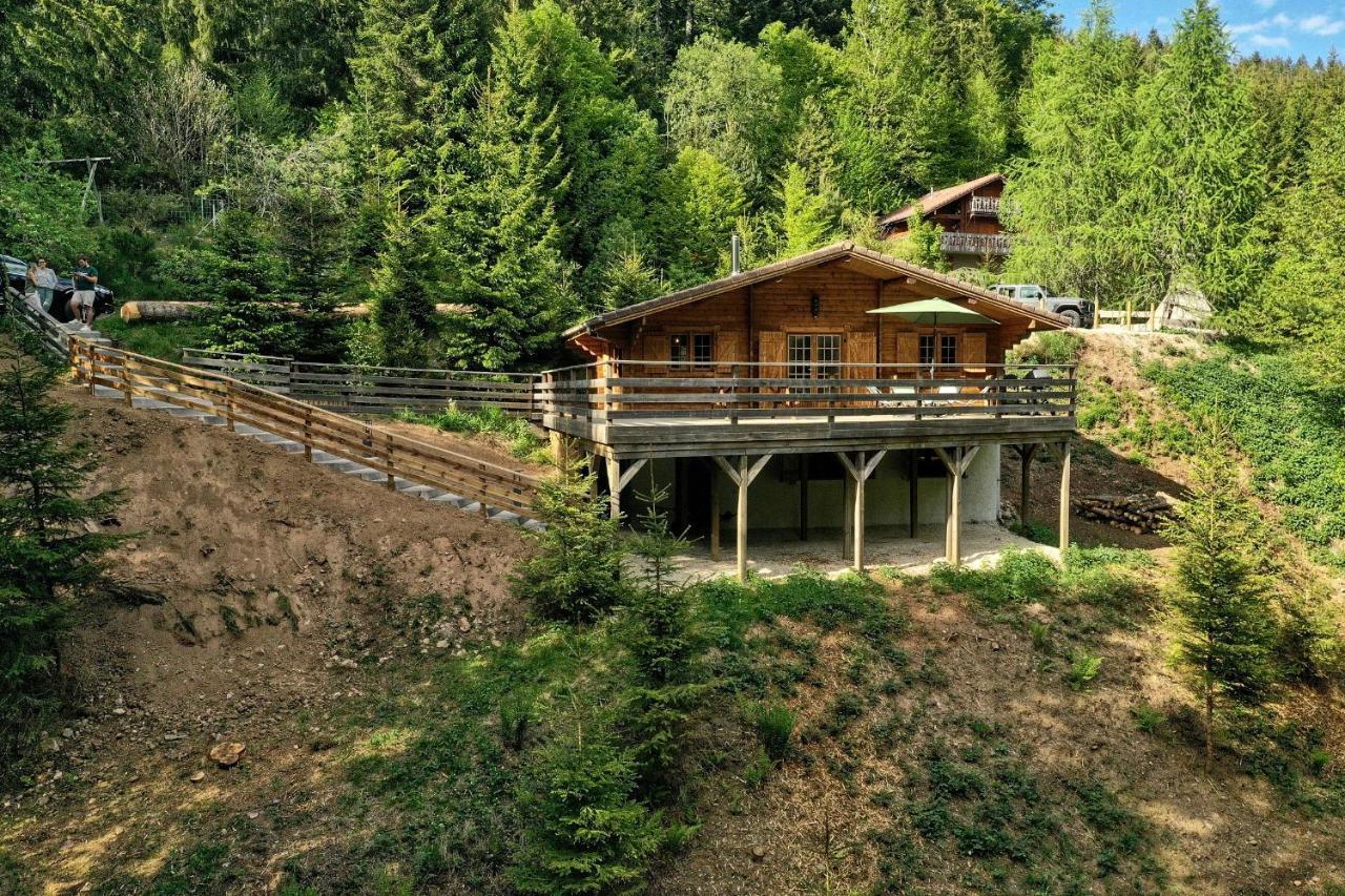 Le Refuge De Belbriette, Chalet Au Coeur De La Nature Avec Spa Xonrupt-Longemer Exterior foto