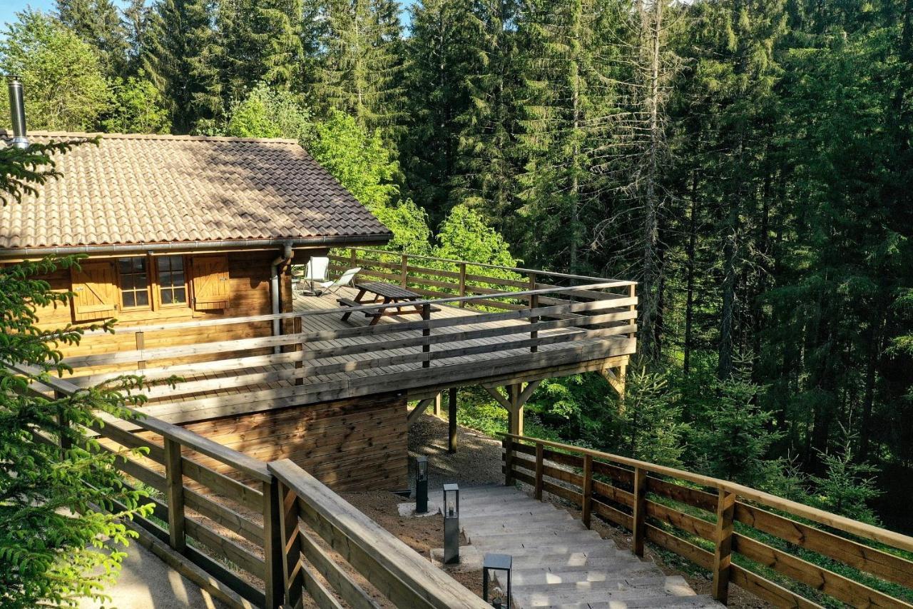 Le Refuge De Belbriette, Chalet Au Coeur De La Nature Avec Spa Xonrupt-Longemer Exterior foto